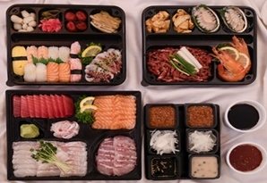 더스타 모듬회 스페셜 도시락 사진